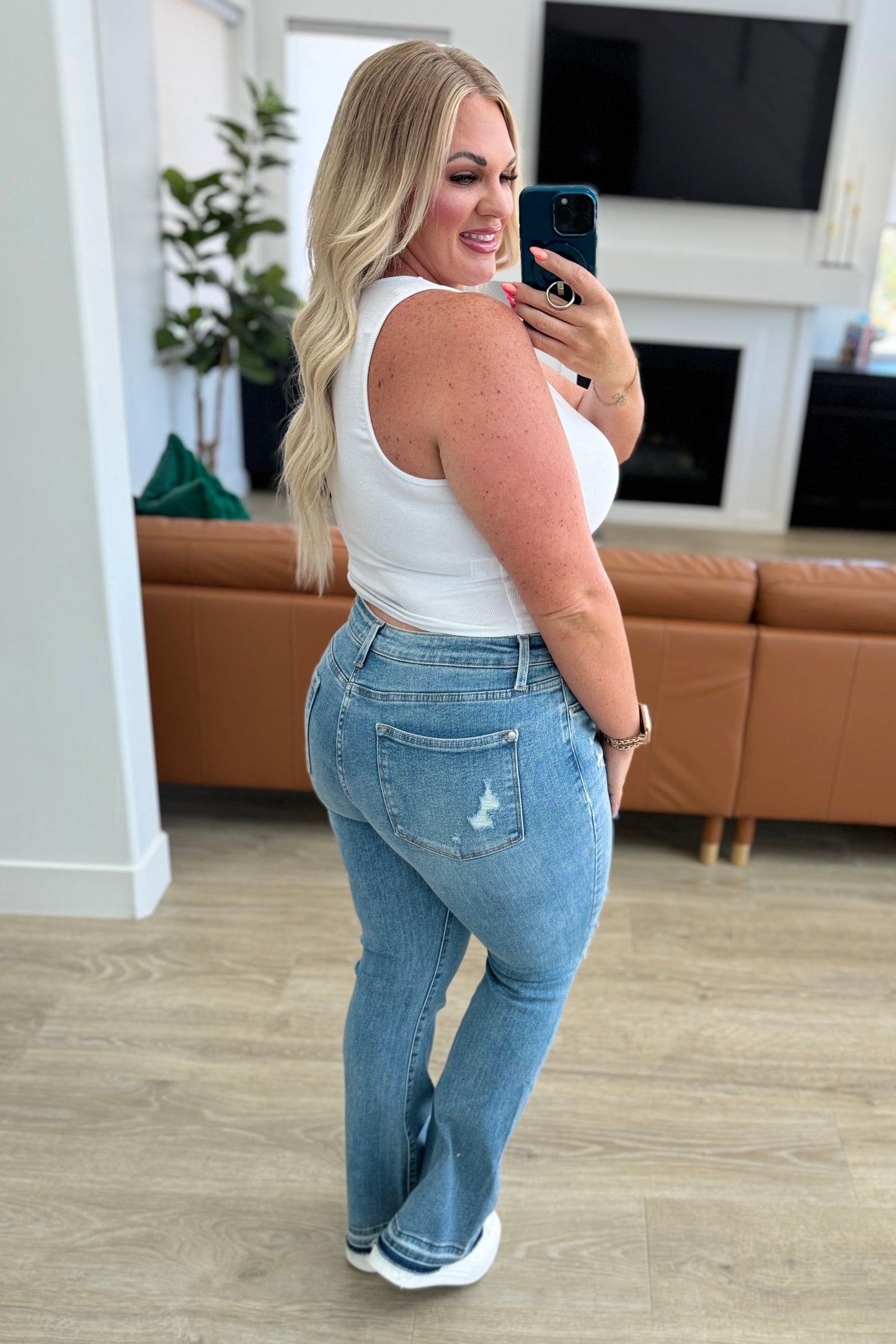 A Better Life Top in Olive