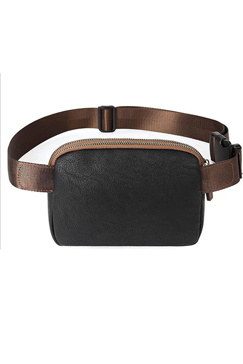 Mini PU Leather Crossbody Bag