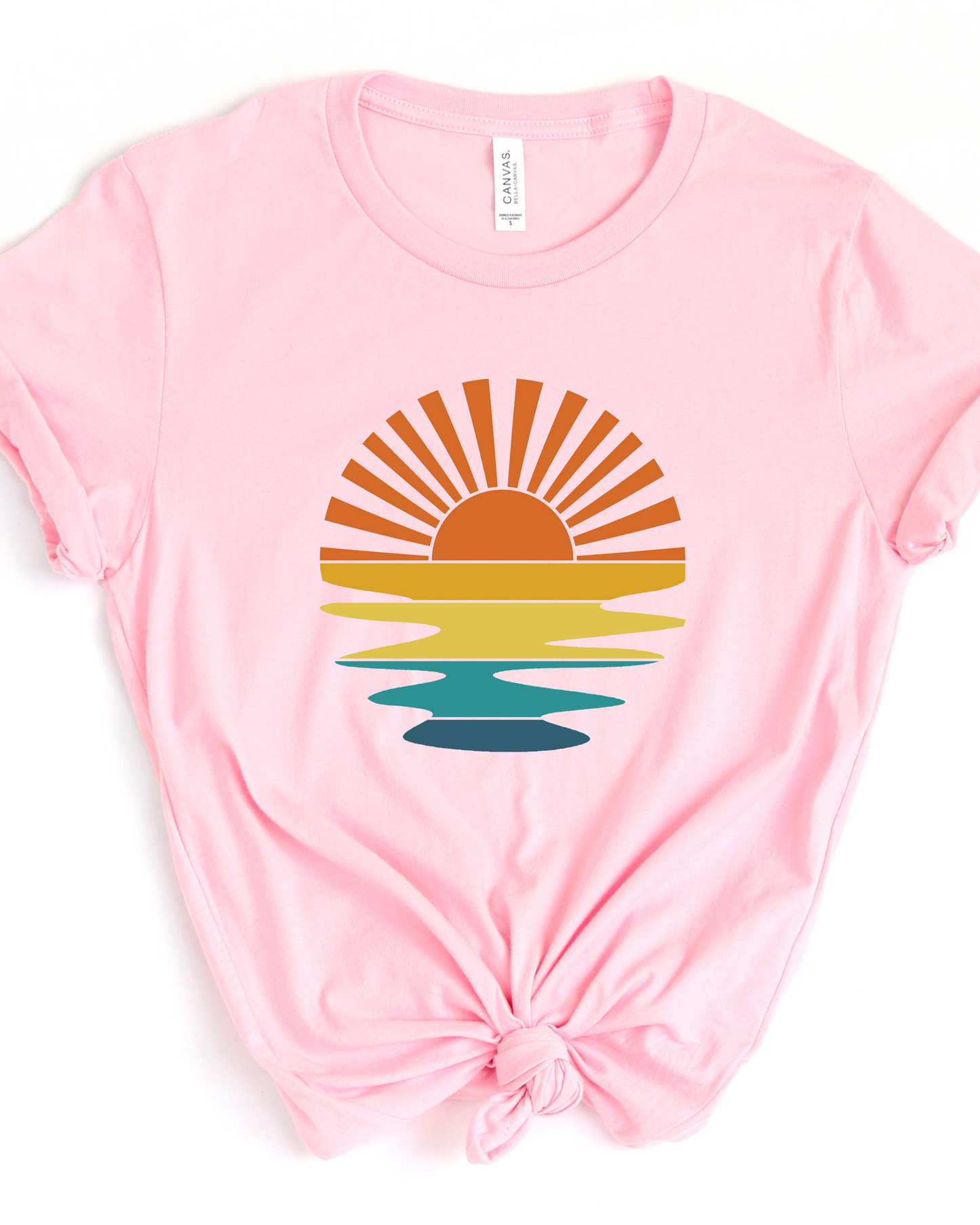 RETRO SUNSET TEE (BELLA CANVAS)